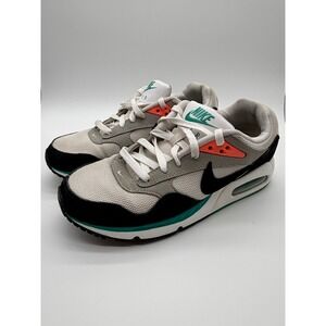 USED Nike Air Max Correlate White Black New Green Women's Size 8 1/2
